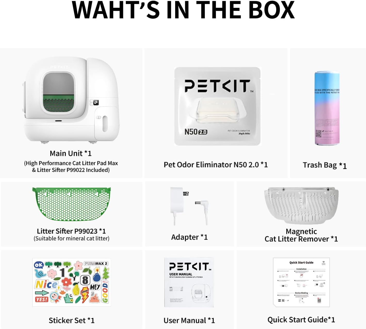 Automatic Odor-Free Smart Cat Litter Box