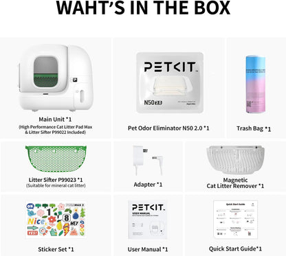 Automatic Odor-Free Smart Cat Litter Box